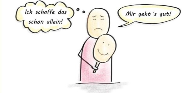 Maske im Leben